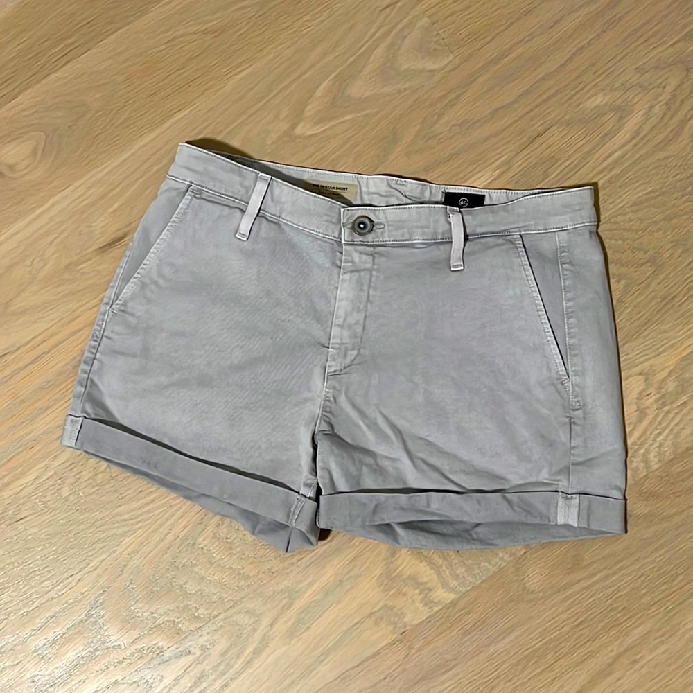 Classic Tailored Gray Shorts by AG size 28